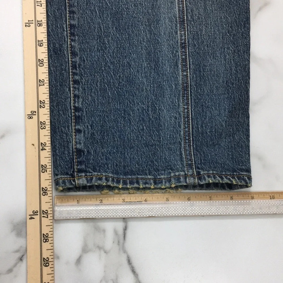 Universal Thread Vintage Straight Jeans Womens 18/34R Medium‎ Wash Cotton Denim - Picture 7 of 12